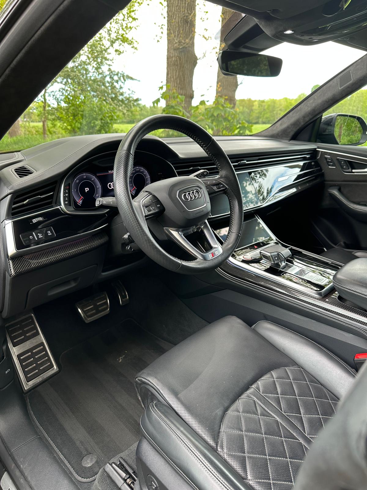 Audi SQ8 interieur na behandeling